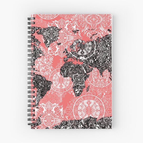 Item preview, world map mandala 2 designed and sold by BekimART.