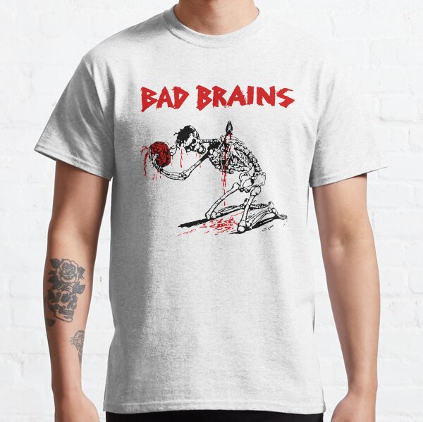 bad brains skeleton shirt