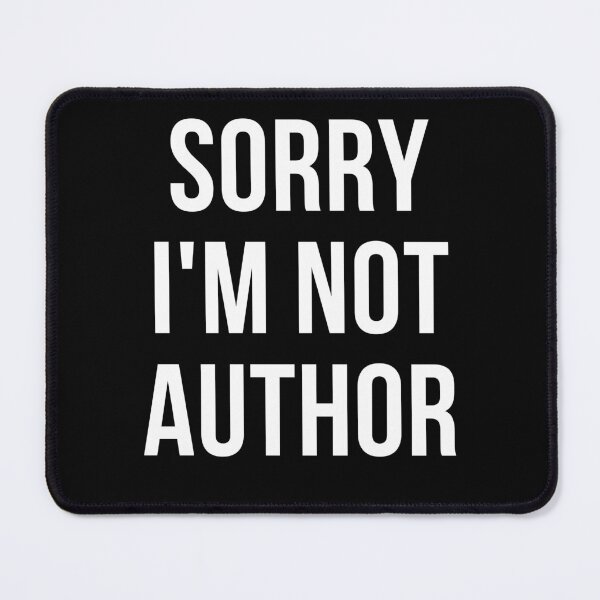 Item preview, sorry i'm not author designed and sold by T-shirtgallery.