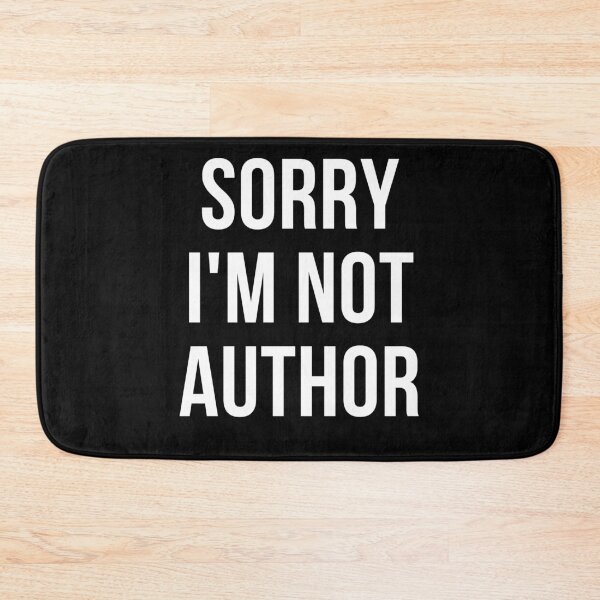 Item preview, sorry i'm not author designed and sold by T-shirtgallery.