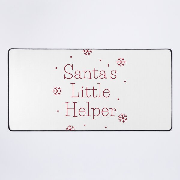 Item preview, Santa's Little Helper. Cute Christmas Design For Kids with Snowflakes designed and sold by That Cheeky Tee.