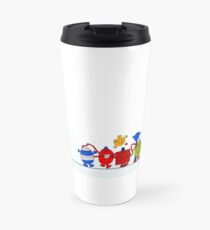 mr. men acrylic painting Travel Mug