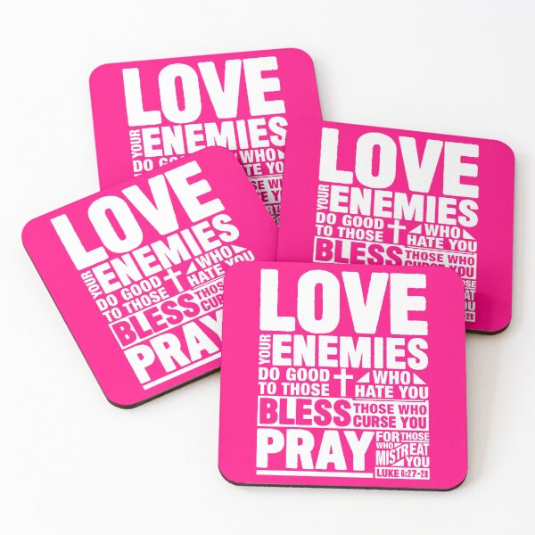 Item preview, Love your enemies designed and sold by plushism.