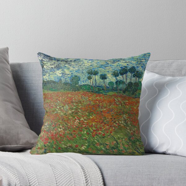 Item preview, Vincent Van Gogh Poppy Fields Fine Art Painting designed and sold by StacySerra.