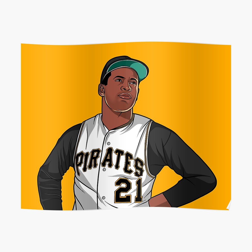 roberto clemente Sticker for Sale by onghip