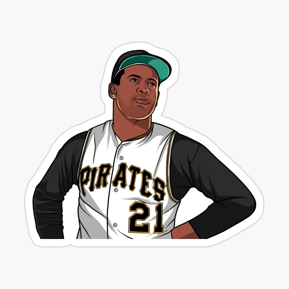 roberto clemente Sticker for Sale by onghip