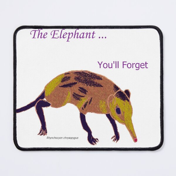 Item preview, Elephant ... you'll forget designed and sold by NatureDesigned.