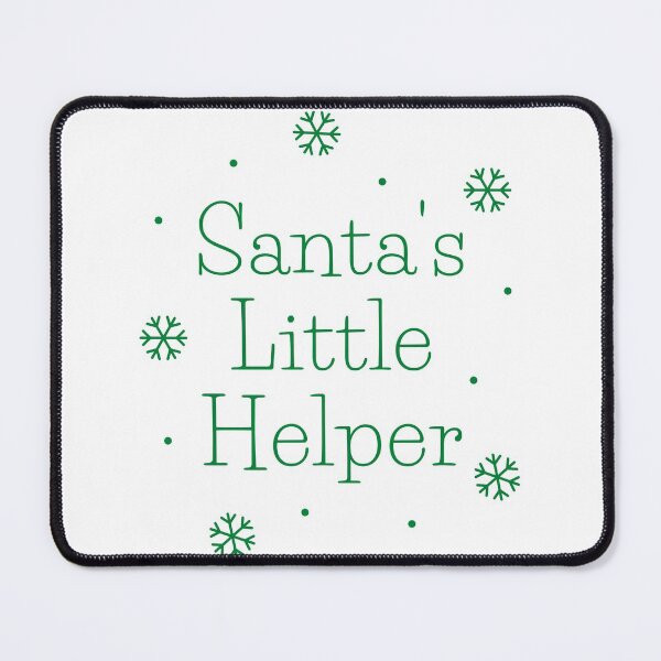 Item preview, Santa's Little Helper. Cute Christmas Design For Kids with Snowflakes. designed and sold by That Cheeky Tee.