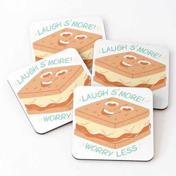 Item preview, Laugh S'More, Worry Less designed and sold by jaekindacray.