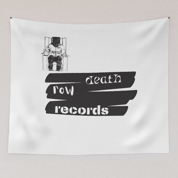 Item preview, death row records black designed and sold by Khawla EL kabous.