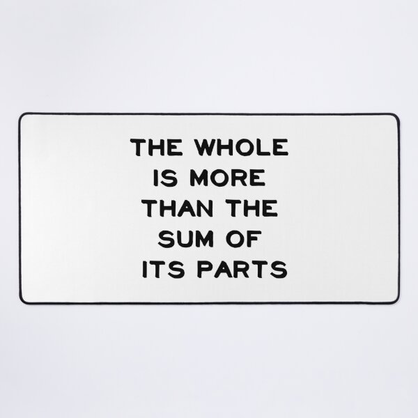 Item preview, Aristotle quotes - The whole is more than the sum of its parts designed and sold by Inspirationmotivation.