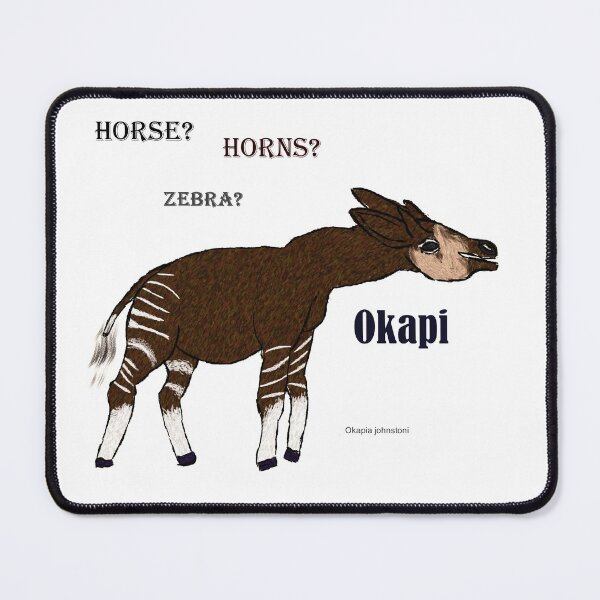 Item preview, Horse? Zebra? Okapi designed and sold by NatureDesigned.