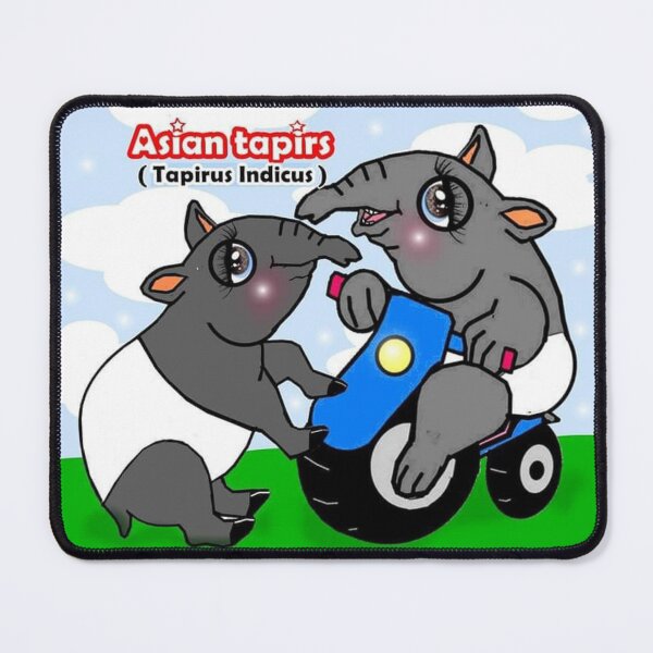 Item preview, Cute Animal - Asian Tapirs designed and sold by Shirley cute art .