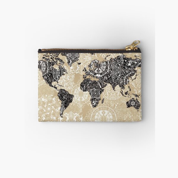 Item preview, world map mandala 3 designed and sold by BekimART.