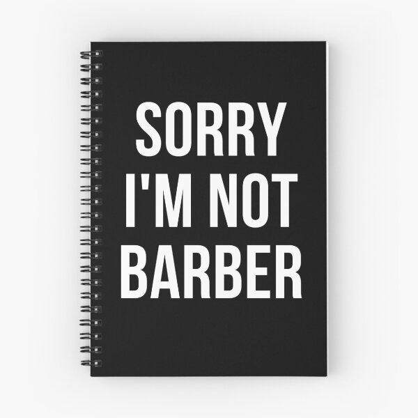 Item preview, sorry i'm not barber designed and sold by T-shirtgallery.
