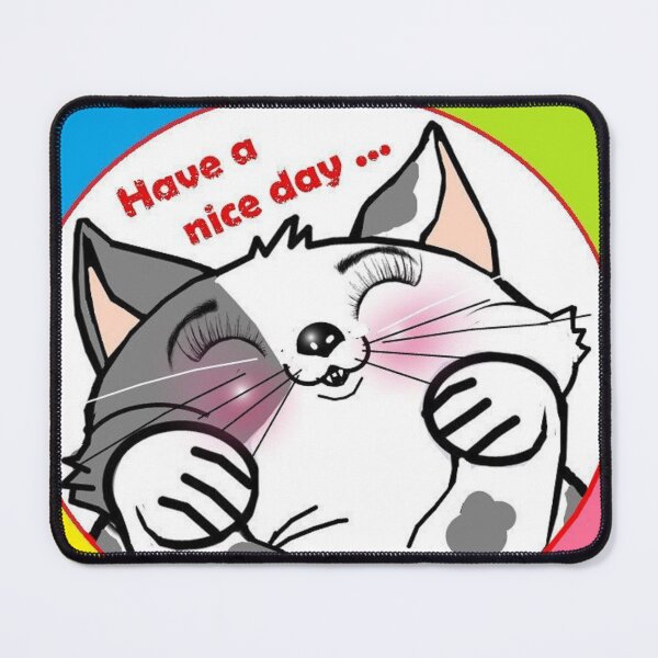 Item preview, Smiling cat  designed and sold by Shirley cute art .
