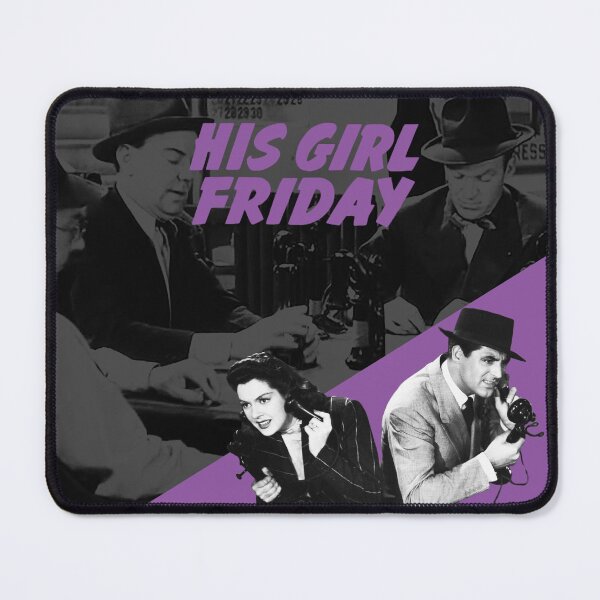 Item preview, HIS GIRL FRIDAY - Howard Hawks designed and sold by NumbLock.