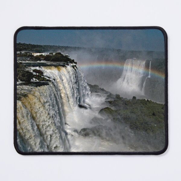 Item preview, Iguazu Iguassu Waterfall Aerial Landscape Rainbow Scenery, Brazil Argentina designed and sold by worldways.