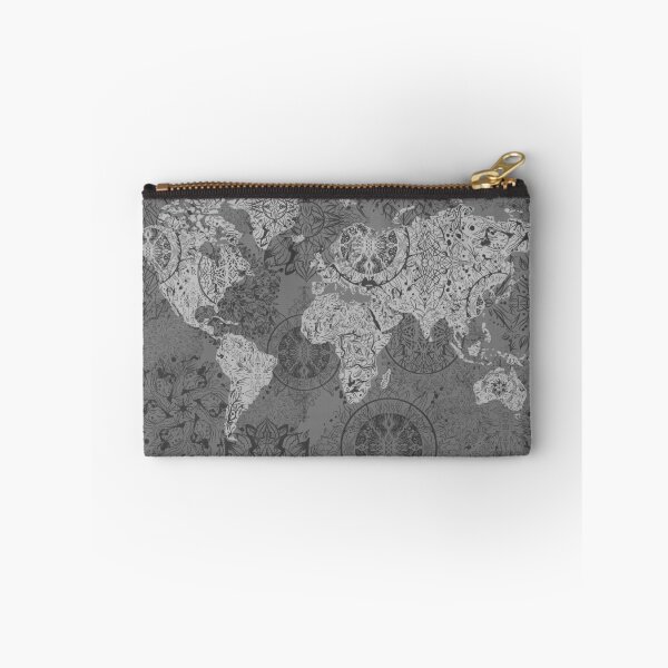 Item preview, world map mandala 3 designed and sold by BekimART.