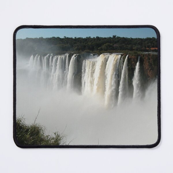 Item preview, Iguazu Iguassu Waterfall Landscape Panorama Scenery Mist, Brazil Argentina designed and sold by worldways.
