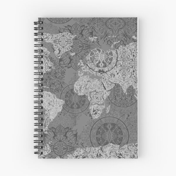 Item preview, world map mandala 3 designed and sold by BekimART.
