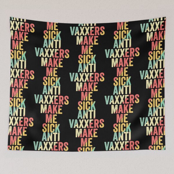 Artikelvorschau, Anti Vaxxers machen mich krank, Anti Vaxxers T-Shirt entworfen und verkauft von YeisyAn199.