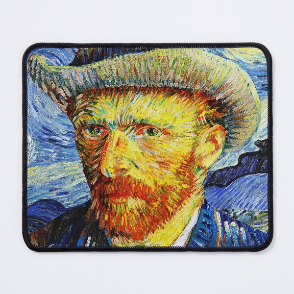 Item preview, Vincent Van Gogh Portrait Starry Night designed and sold by ind3finite.