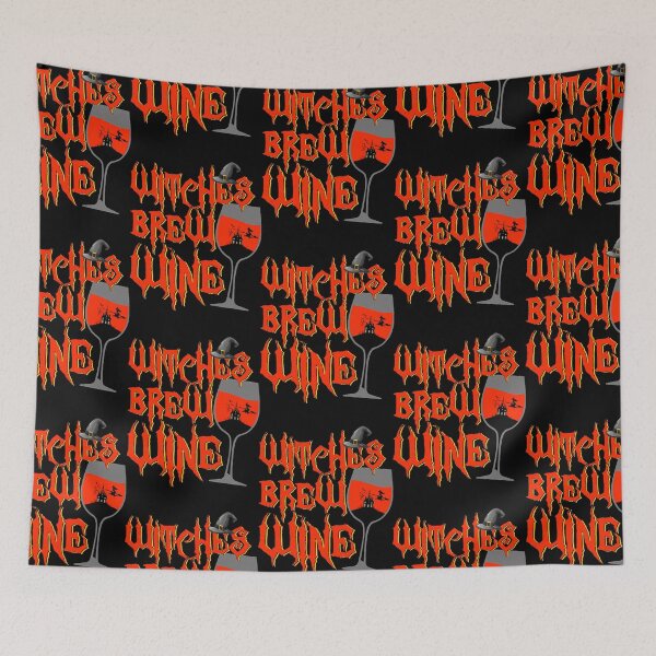 Item preview, WITCHES BREW WINE T SHIRT FUNNY HALLOWEEN DRINKING  designed and sold by Lynnette36.