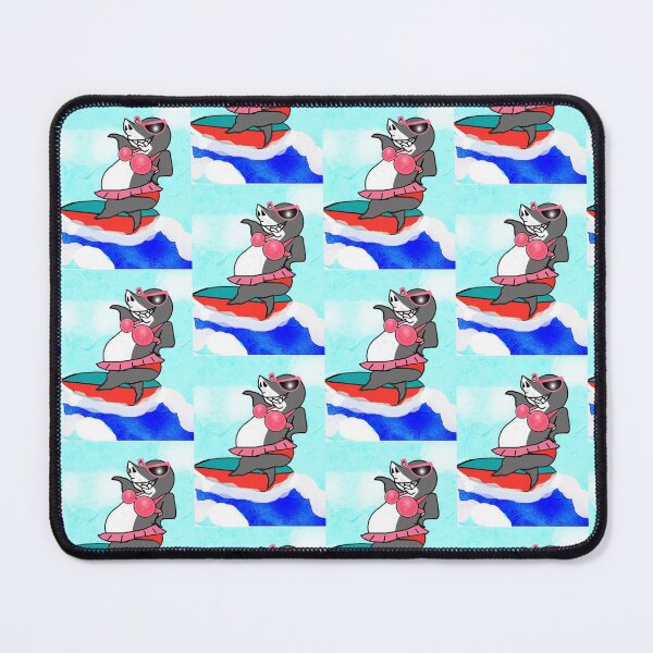 Item preview, Animal - Shark - surfing time designed and sold by Shirley cute art .