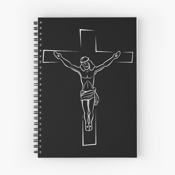 Item preview, White Crucifix Drawing (White) designed and sold by MEBH.