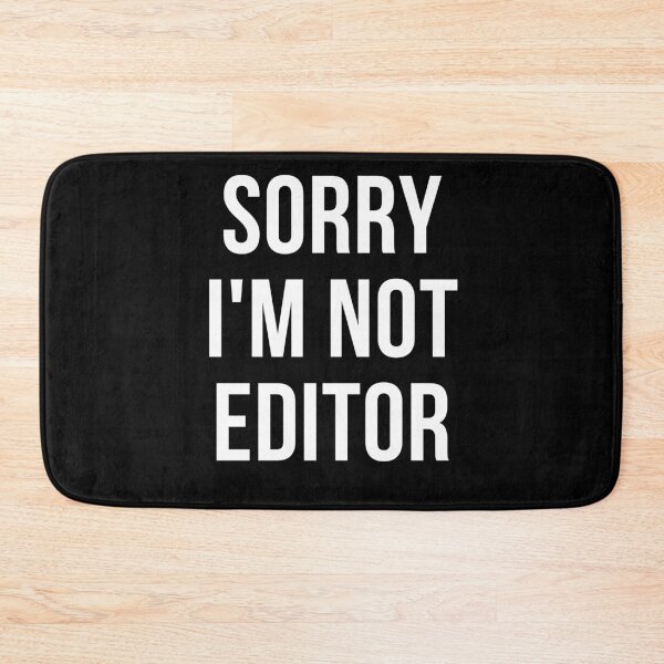 Item preview, sorry i'm not editor designed and sold by T-shirtgallery.