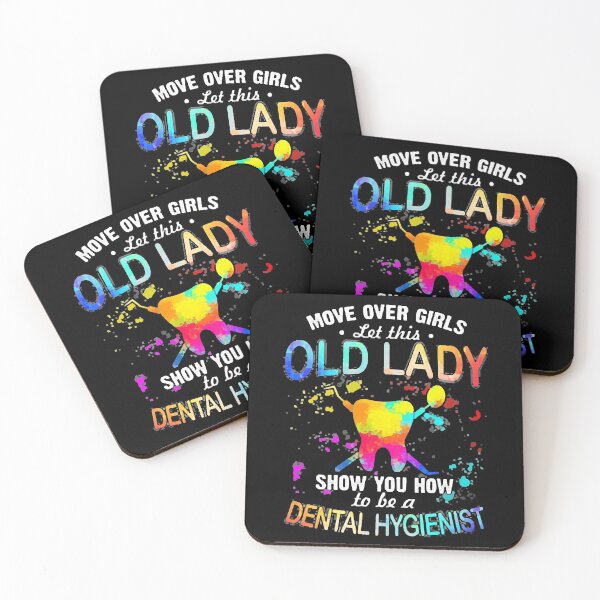 Item preview, Old Lady Dental Hygienist designed and sold by Knippel Heidi.