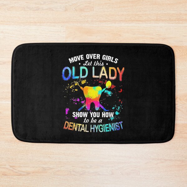 Item preview, Old Lady Dental Hygienist designed and sold by Knippel Heidi.