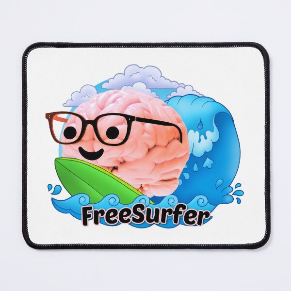 Item preview, FREESURFER (Brain Surfing a Wave) designed and sold by andmarstan.