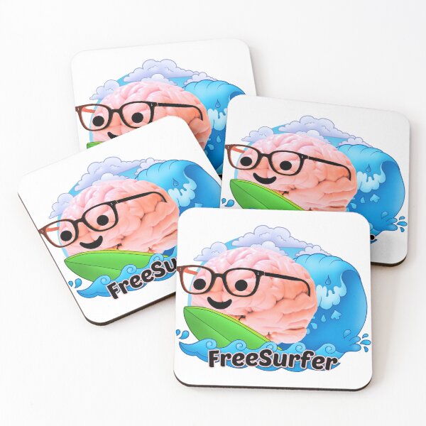 Item preview, FREESURFER (Brain Surfing a Wave) designed and sold by andmarstan.