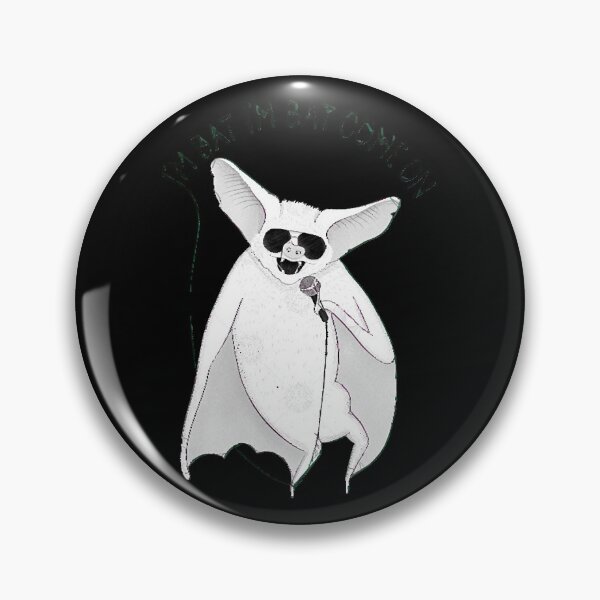 Item preview, Murciélago cantando Michael Jackson Animal Karaoke Ilustración Rojo designed and sold by Lynnette36.
