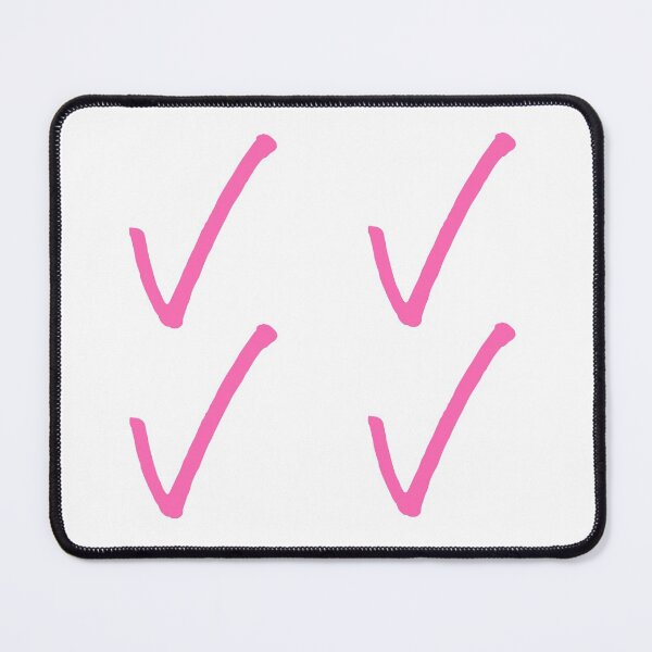Item preview, Medium Pink Check Mark Symbol 4 pack designed and sold by Loving-school.