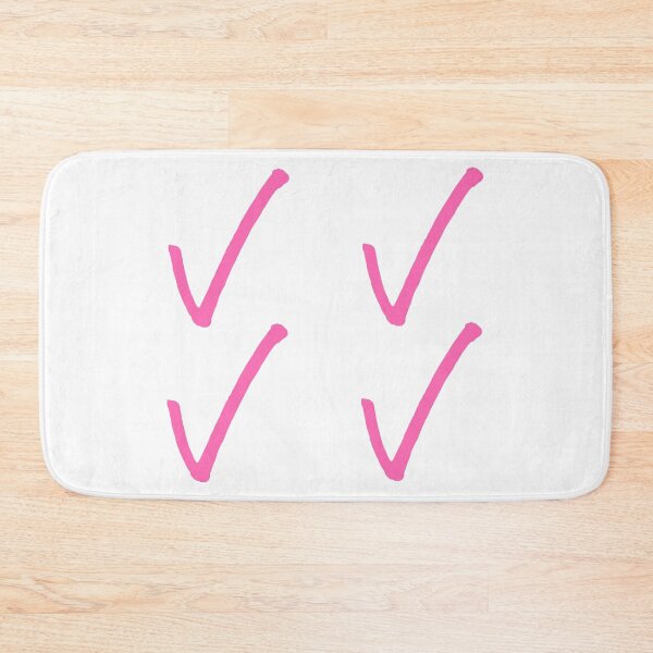 Item preview, Medium Pink Check Mark Symbol 4 pack designed and sold by Loving-school.