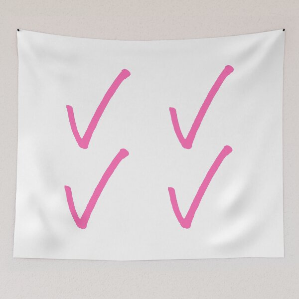 Item preview, Medium Pink Check Mark Symbol 4 pack designed and sold by Loving-school.