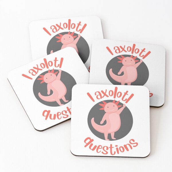 Item preview, I axolotl questions designed and sold by aniicreates.