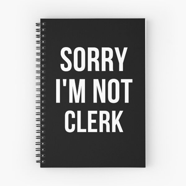 Item preview, sorry i'm not clerk designed and sold by T-shirtgallery.