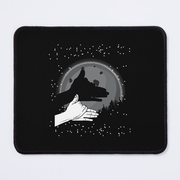 Item preview, Moon and Wolf Shadow Puppet Outdoor Hike Camp for Men Women  designed and sold by BodenHella.