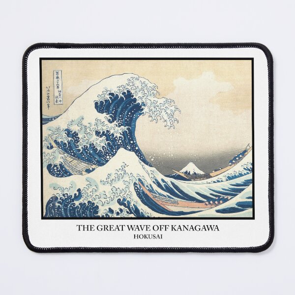 Item preview, The Great Wave off Kanagawa Hokusai designed and sold by ind3finite.