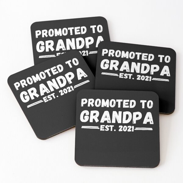 Item preview, Promoted To Grandpa Est. 2021 - Great Grandfather Gift Design For Grandparents designed and sold by GhaliSmith.