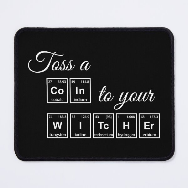 Item preview, Toss a Coin to Your Chemist designed and sold by muskitt.
