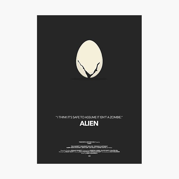 Item preview, Alien Movie Poster designed and sold by byxii.