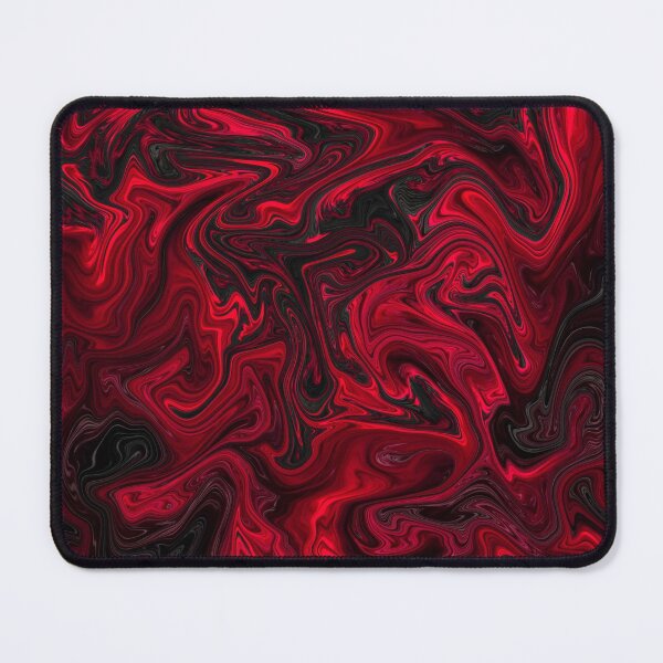 Item preview, Red liquid art swirl  designed and sold by Catspuss.