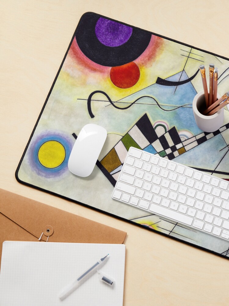 Alternate view of Kandinsky | Composition 8 | Mouse Pad