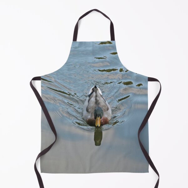 Item preview, Mallard duck swimming in a turquoise lake 2 designed and sold by Anna Lemos.