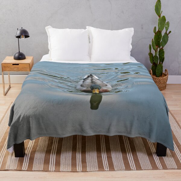 Item preview, Mallard duck swimming in a turquoise lake 2 designed and sold by Anna Lemos.